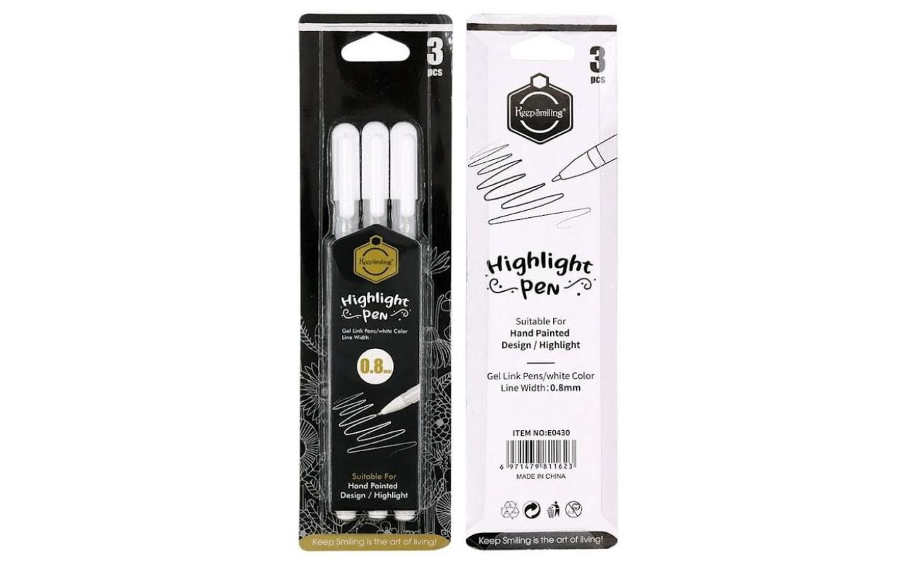 keep-smiling-e0430-white-highlight-pen-0.8mm