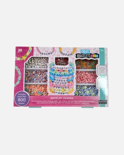 DIY Bracelet & Jewelry Design Kit (800+ Beads)