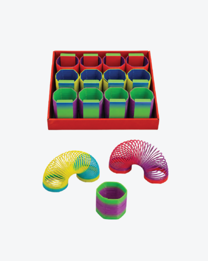 Rainbow Magic Spring Toy – Huge Size Colorful Slinky