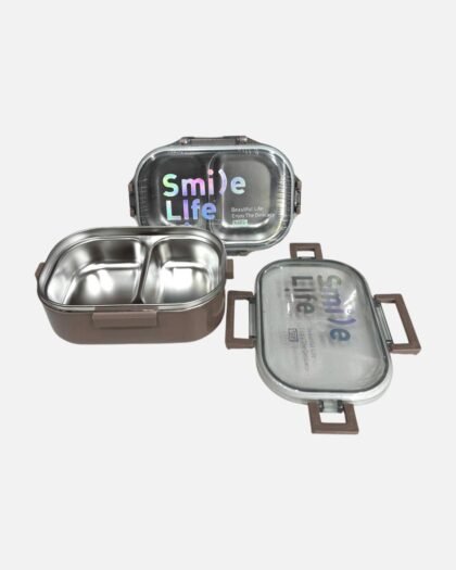 Smile Life High-Quality Stainless-Steel Lunch Box