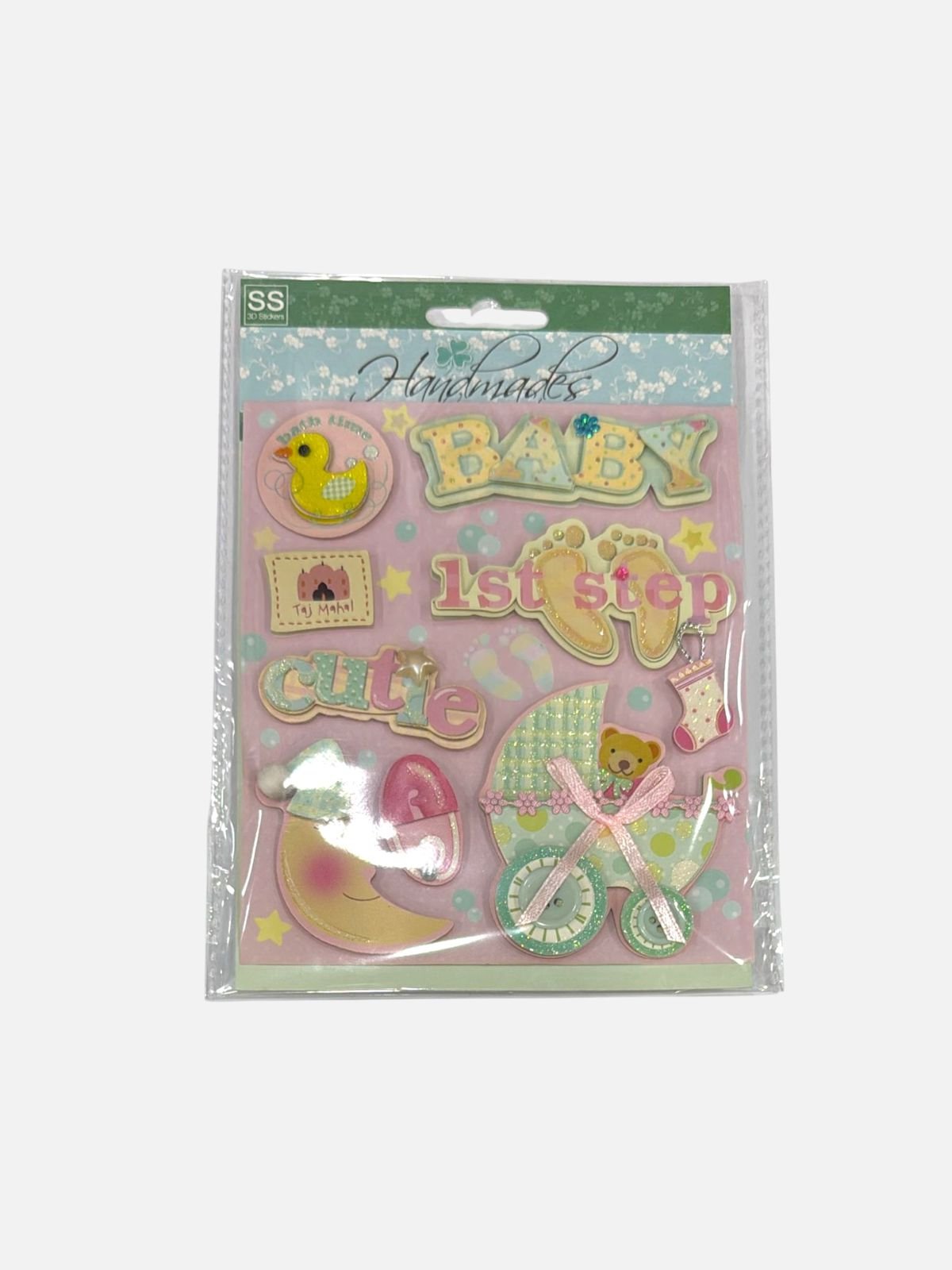 SS 3D Handmade Birthday & Celebration Stickers Greeting Card Deco Stickers - Image 5