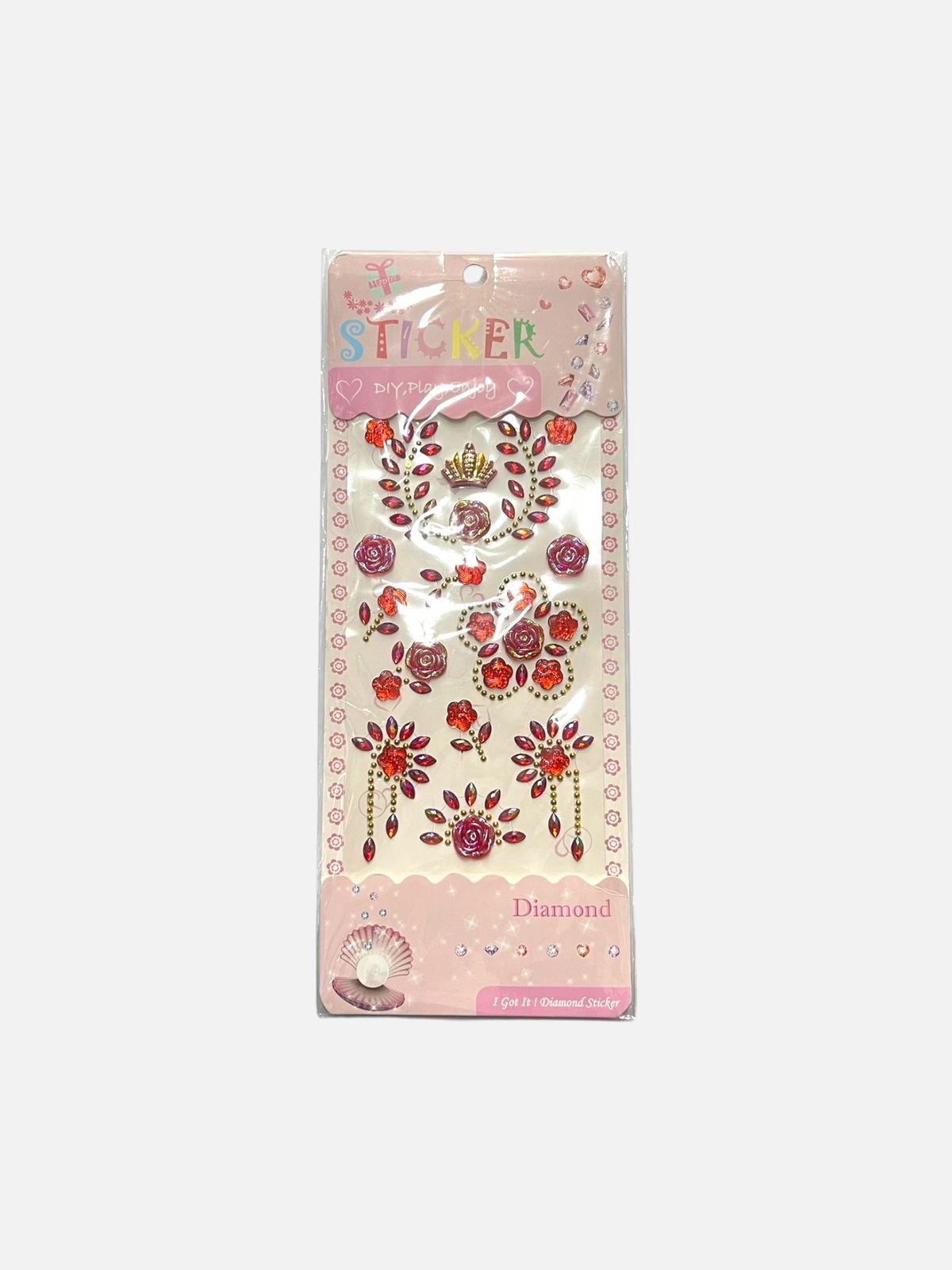 3D Crystal Sparkle Sticker Sheets for Crafts & Decoration - Image 4