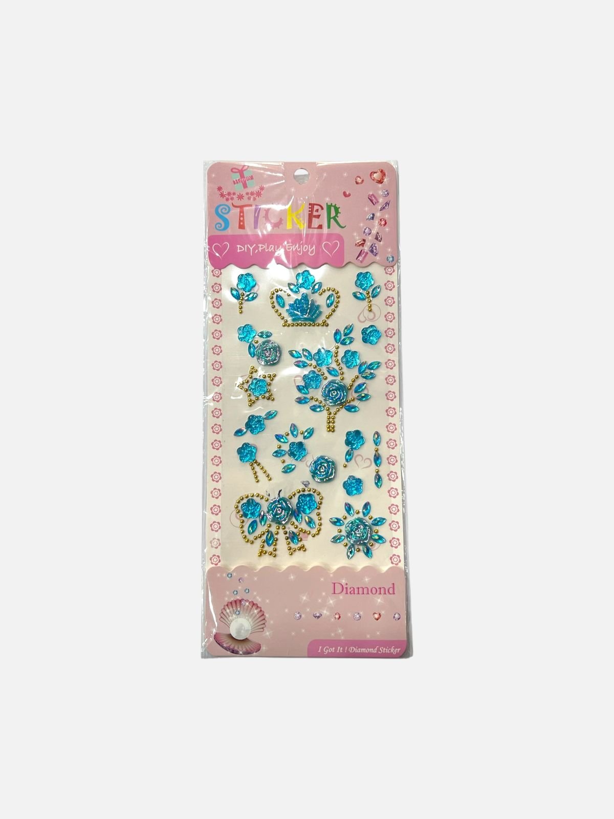 3D Crystal Sparkle Sticker Sheets for Crafts & Decoration - Image 3