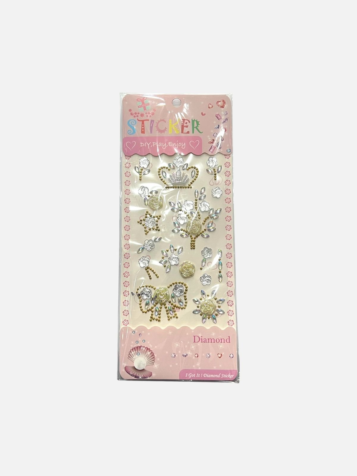 3D Crystal Sparkle Sticker Sheets for Crafts & Decoration - Image 2
