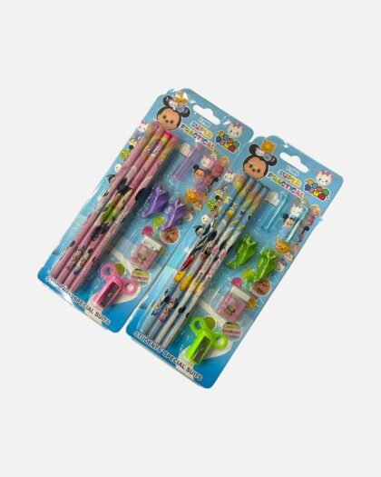 Cute Cartoon Character Pencil Set for Students
