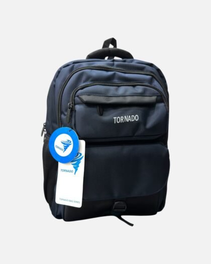 Heavy-Duty  24’’ TORNADO Navy Blue Backpack – Spacious, Durable & Stylish