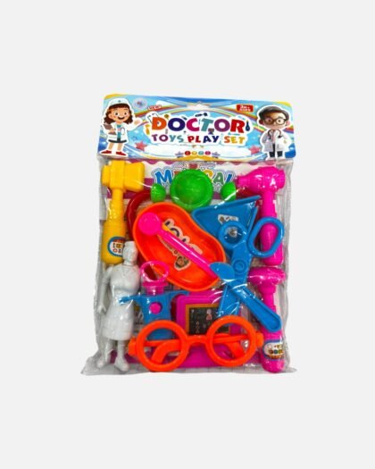 Kids Doctor Toys Play Set - Colorful Medical Accessories Kit
