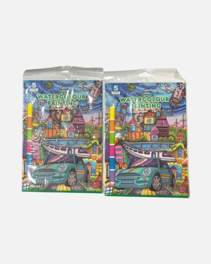 Kids Magic Watercolour Painting Book Set