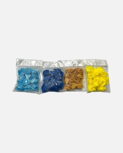 Mini Foam Roses Pack – Decorative Artificial Foam Flowers for Crafts