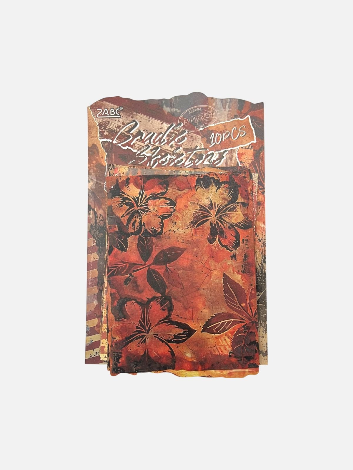 Oceanic Vintage-Style Decorative Arts and Crafts Paper for Journaling - Image 2
