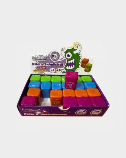Embason Cartoon Monster Dustbin Pencil Sharpener