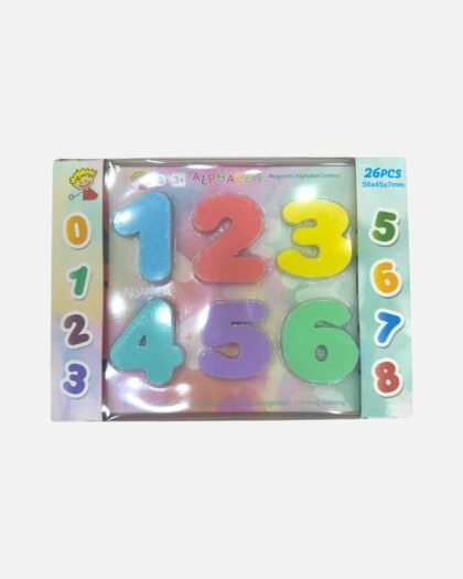 Large Magnetic Alphabet Letters & Numbers Early Learning Educational Toy Pack